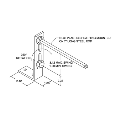 Lovejoy501TORQUE ARM BKT